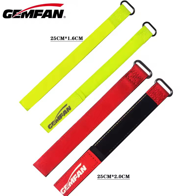 Drone Remote Controller Lanyard - 2 uds Gemfan correa de batería