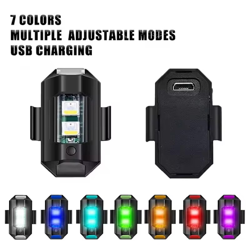 Drone Beacon Light - Luces Estroboscópicas LED Universales para Motocicleta,