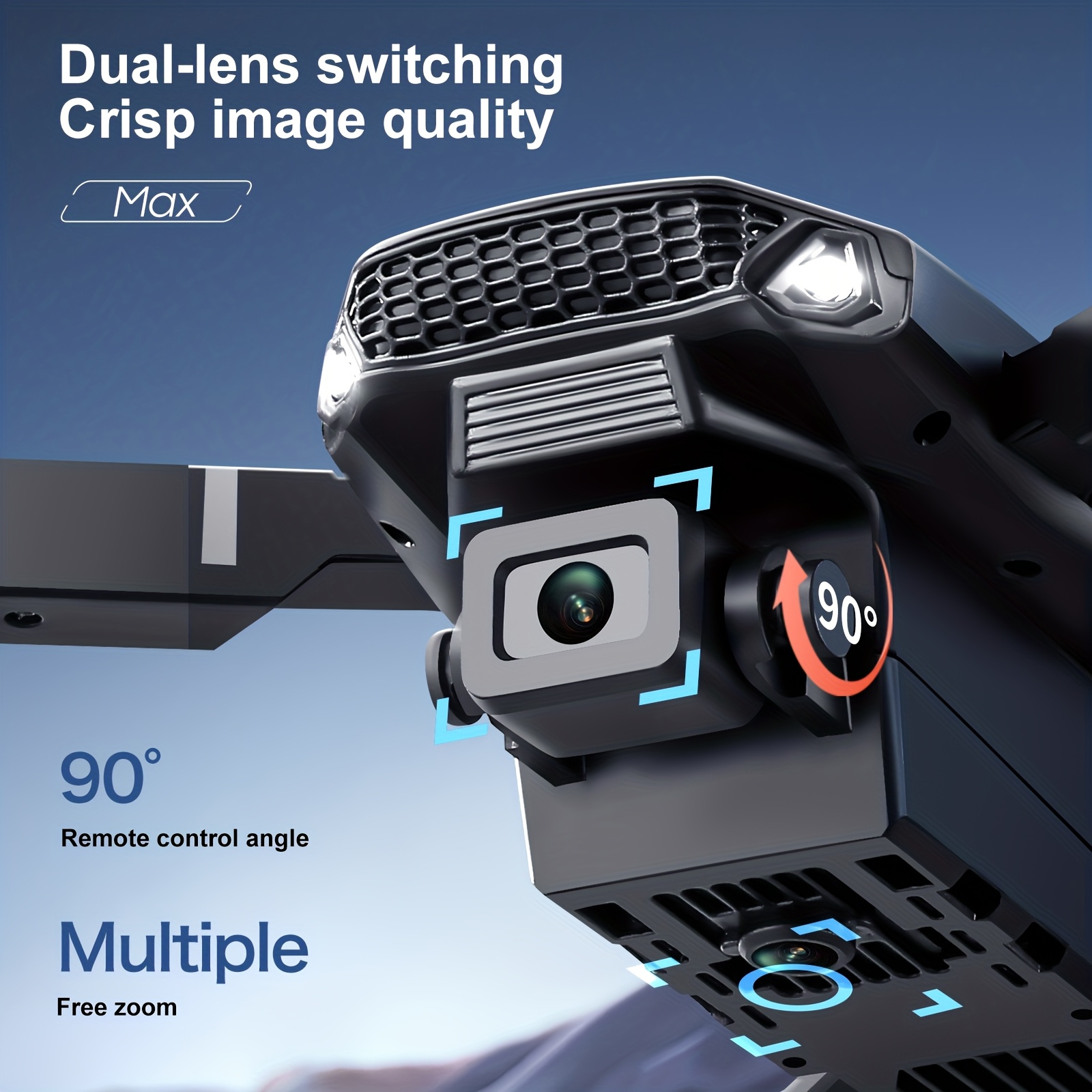 El Dron Plegable E88PRO MAX 20 - Drone Controller Screen reseña y precio