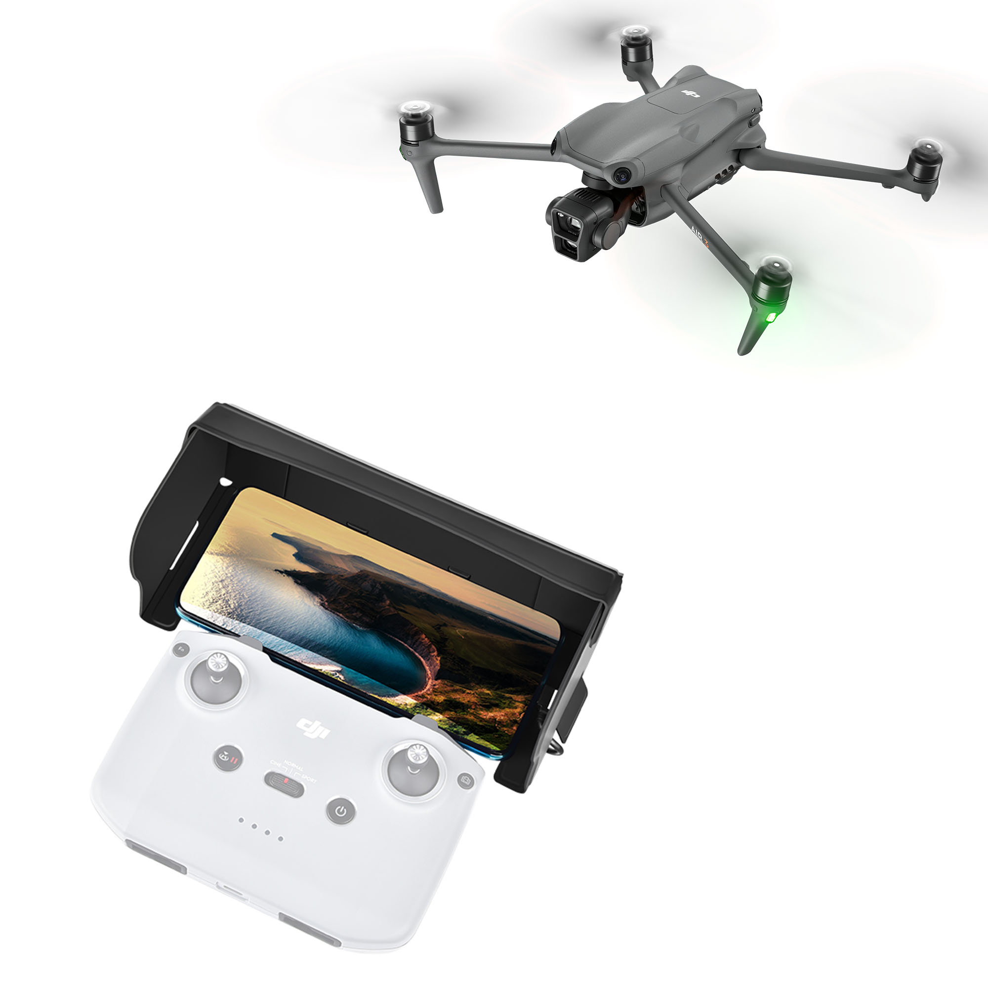 Parasol para DJI Neo 2/Mini 5  - Drone Controller Hood reseña y precio