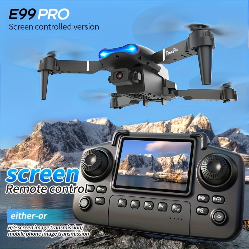 Nuevo Dron Plegable E99 PRO MA - Drone Beacon Light reseña y precio