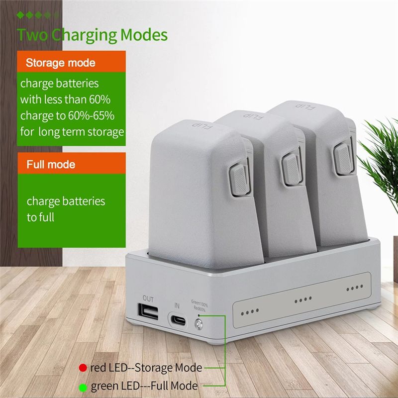 B92B: estación de carga triple - Drone Power Bank reseña y precio
