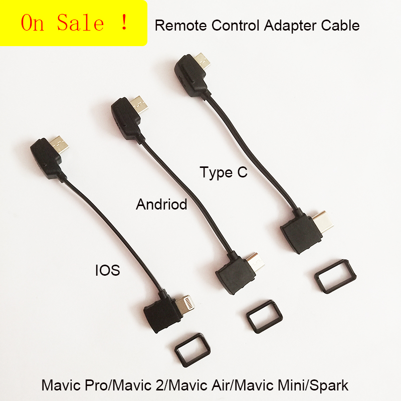 Cable de datos OTG de 10cm par - Drone Tablet Mount reseña y precio