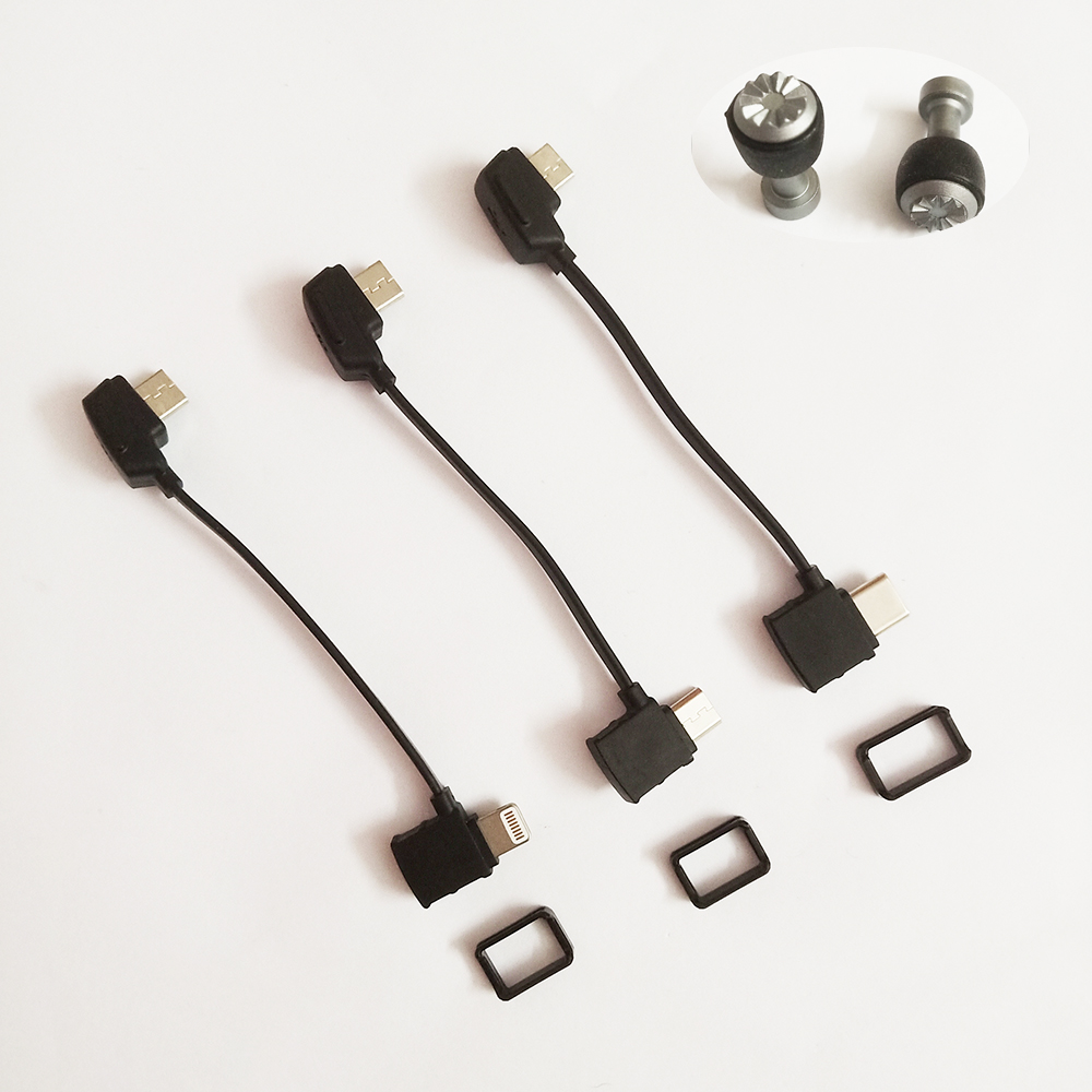 Cable de datos OTG de 10cm par - Drone Tablet Mount reseña y precio
