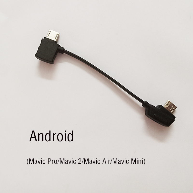 Cable de datos OTG de 10cm par - Drone Tablet Mount reseña y precio