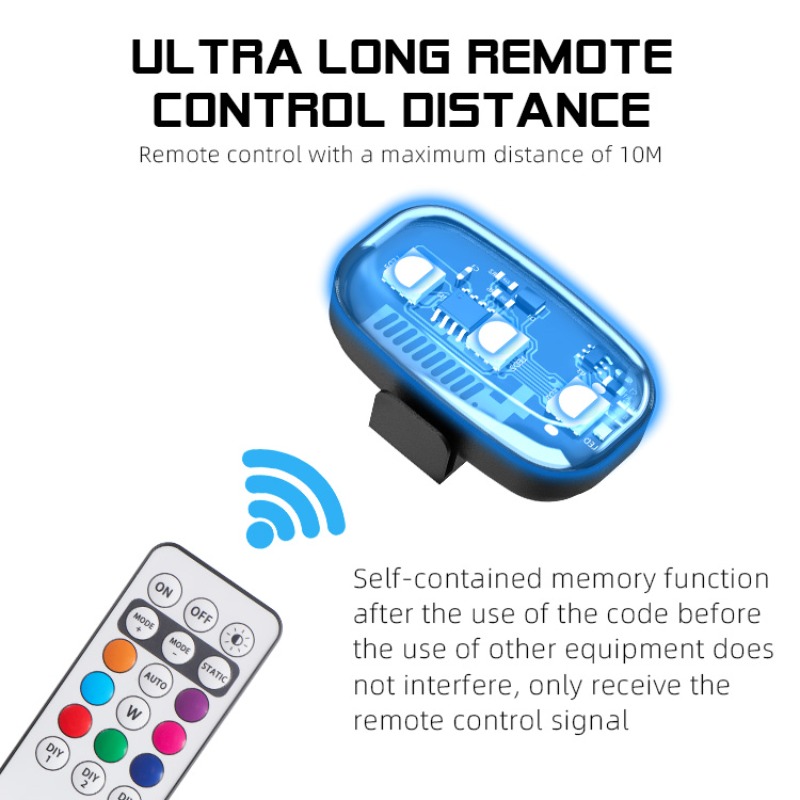 Luces Estroboscópicas LED RGB  - Drone Beacon Light reseña y precio